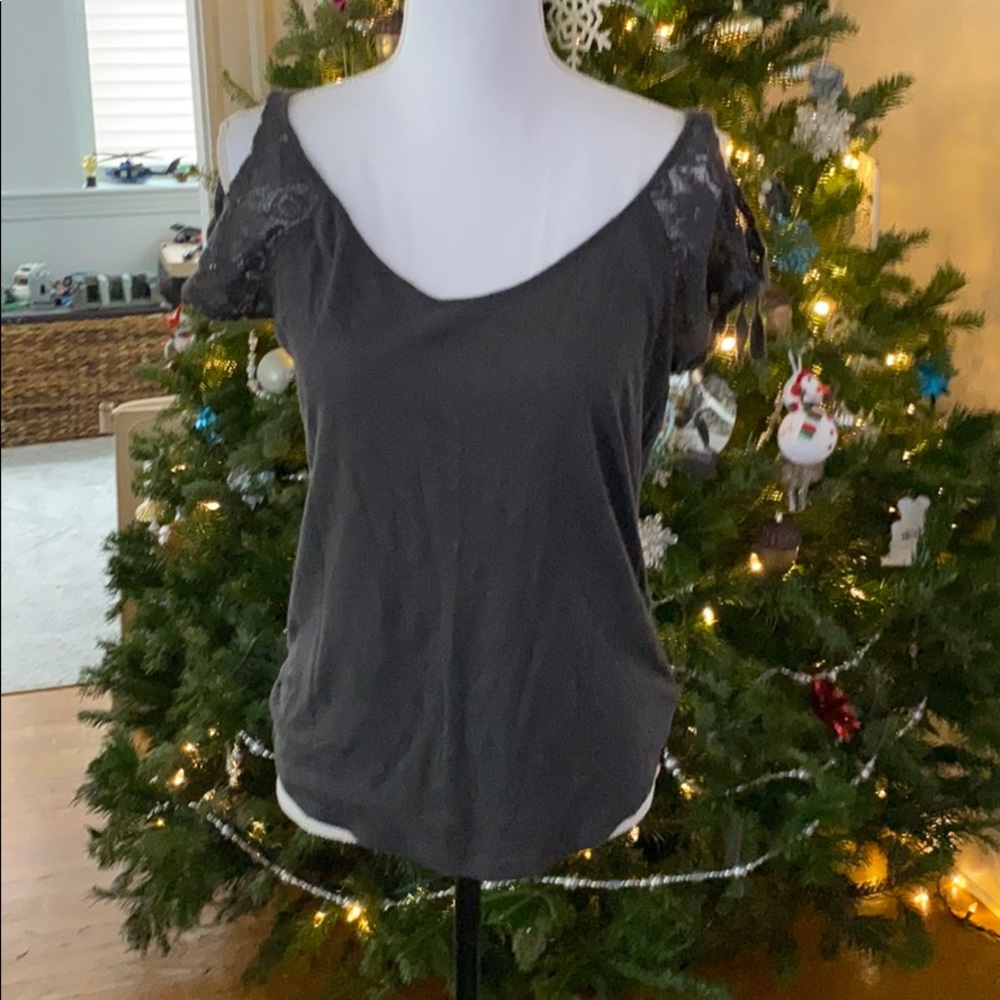 Cold shoulder top